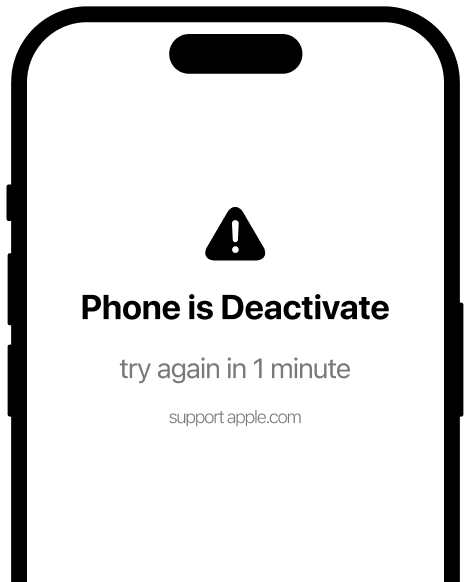 Phone is Deactivate