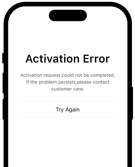Other Activation Errors
