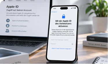 Apple-ID des Vorbesitzers ohne Passwort entfernen