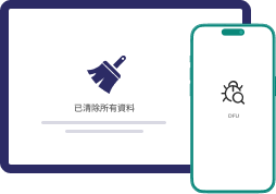 進階模式深度修復 iOS 系統並清除所有資料