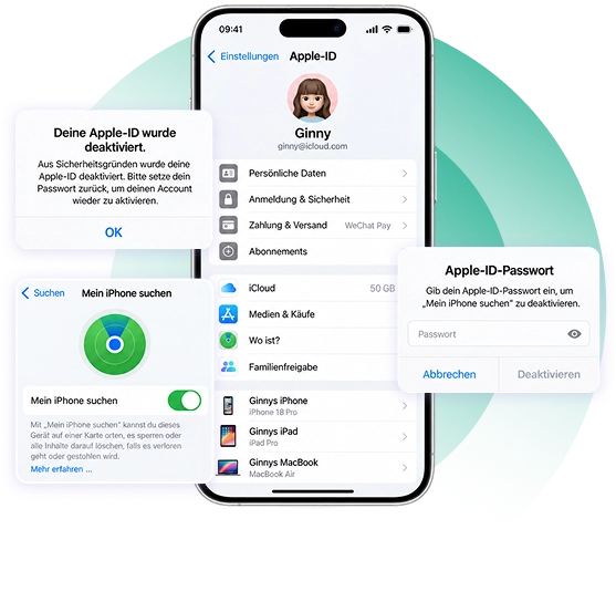 Apple-ID ohne Passwort kinderleicht l&ouml;schen