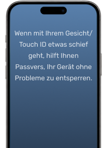 Das iPhone in einfachen Schritten entsperren, wenn Face ID oder Touch ID nicht funktioniert.
