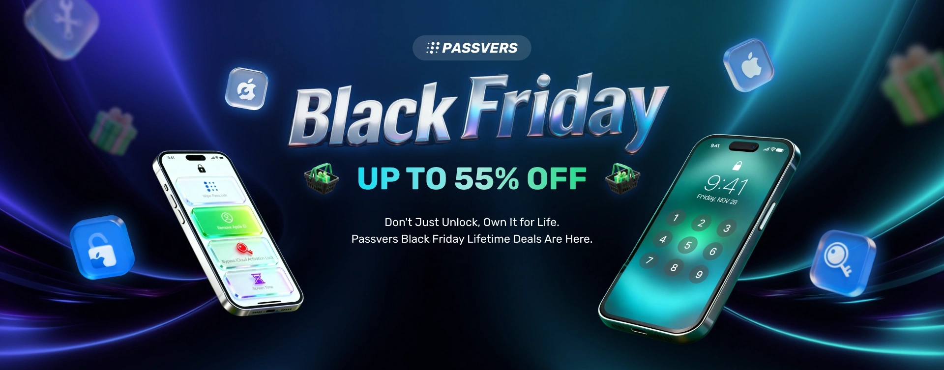 Black Friday Super Sale! Get Your Passvers Lifetime License Up to 55% OFF!