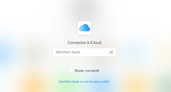 Connexion à iCloud