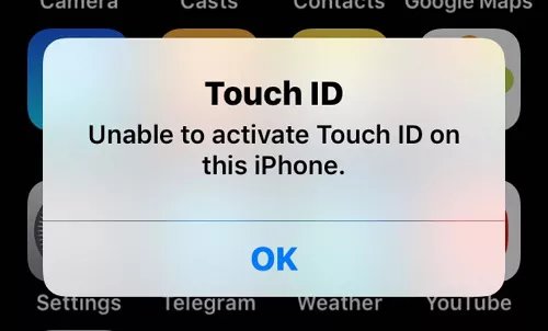 Touch ID Is Not Working on iPhone/iPad