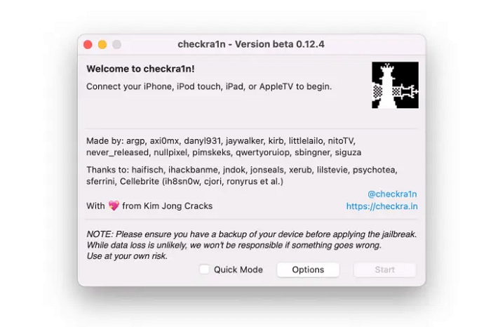 Install checkra1n