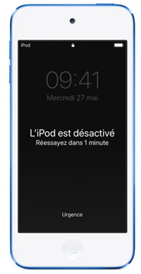 iPod Touch desactivé