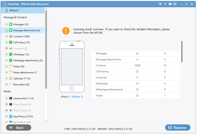 Recover History from iOS Device