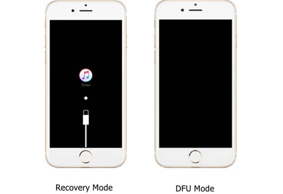 iPhone Unterschied zwischen Recovery Modus und DFU Modus