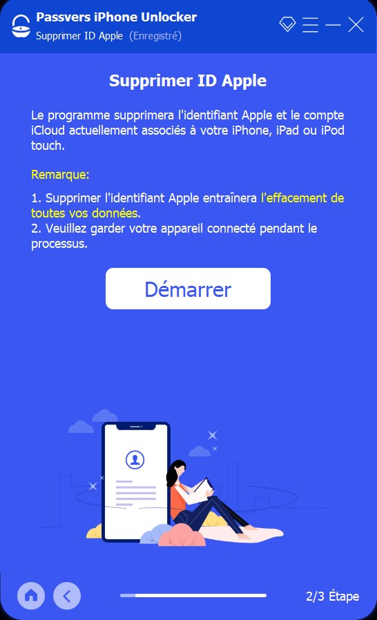 Supprimer Apple ID