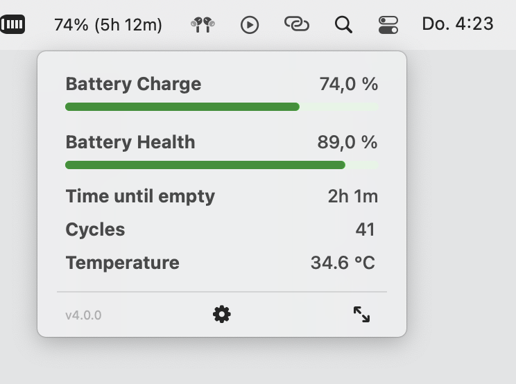 使用 coconutBattery 查看 iPad 電池健康度