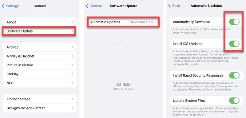 How to Stop Update on iPhone