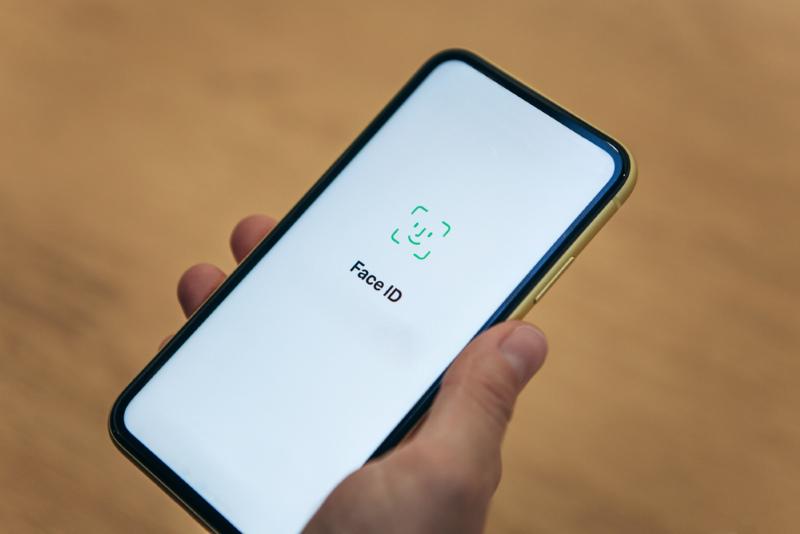 Face ID with White Screen