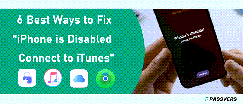 6 Ways to Fix iPhone is Disabled
