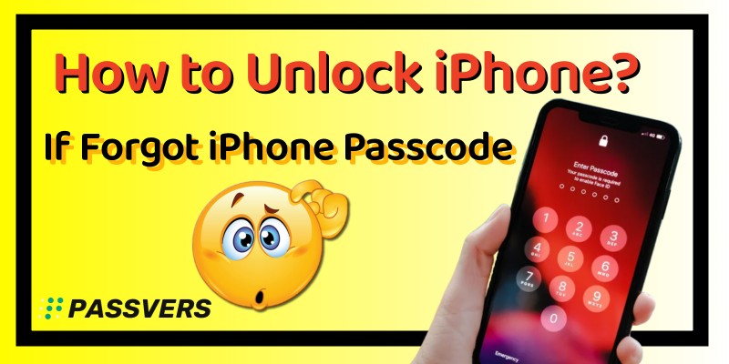 Forgot iPhone Passcode to Unlock iPhone
