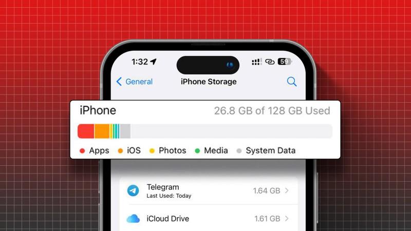Free up iPhone Storage