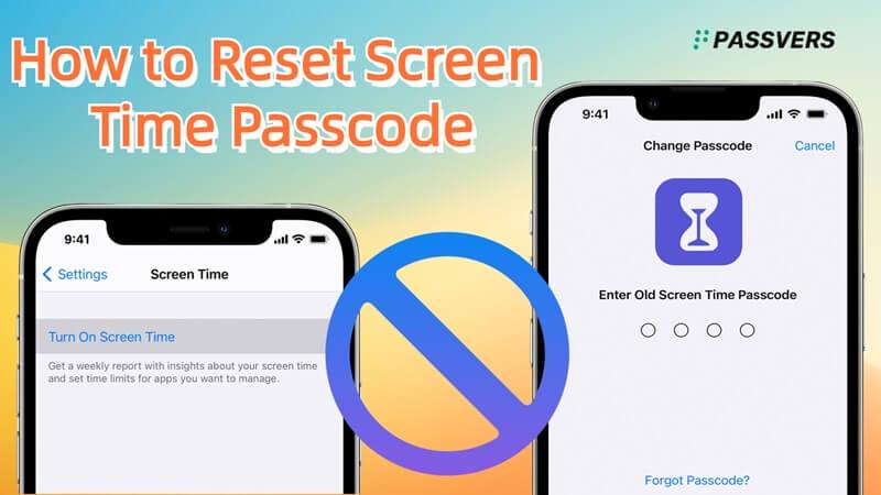 How to Reset Screen Time Passcode