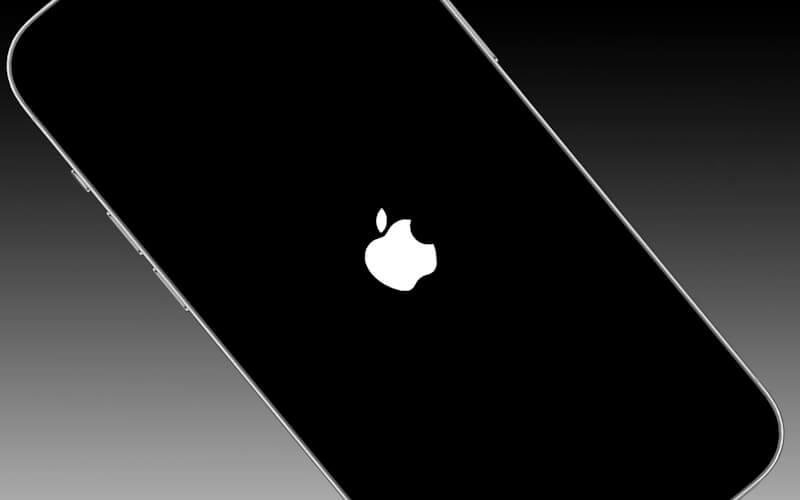 iPhone アップル ロゴ