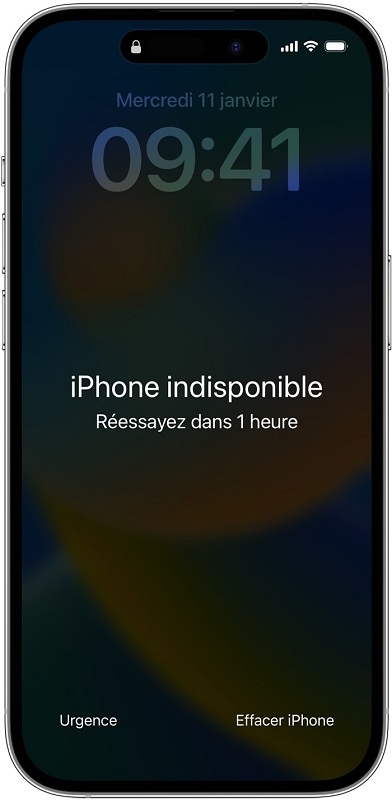 Effacer l’iPhone sous iOS 15.2 et les supérieurs
