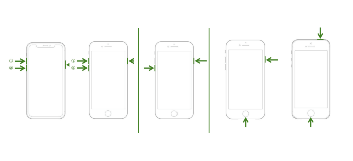 Hard Reboot to Solve iPhone Error 9