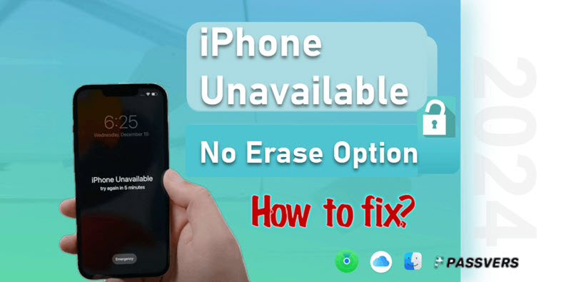 iPhone Unavailable No Erase Option