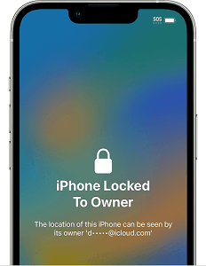 Locked iPhone