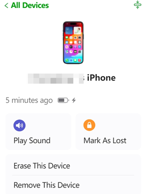 Click Remove This Device