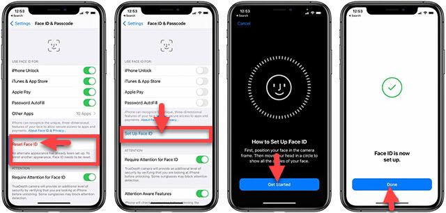 Reset Face ID to Fix Face ID Not Available