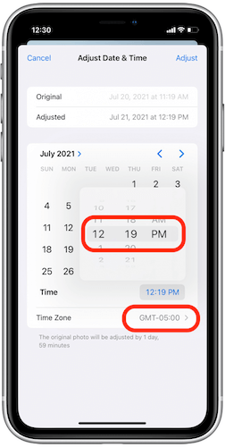 Change Time Zone to Remove Screen Time Limits