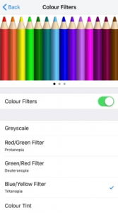 Turn Off Color Filters