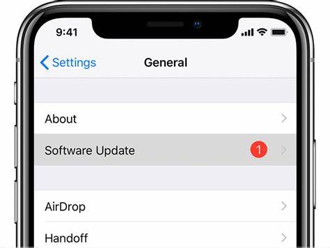 Update iOS System on iPhone