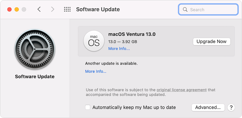 Update Mac System