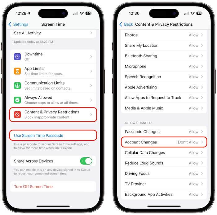 How to Fix Apple ID Greyed Out Using Screen Time Passcode